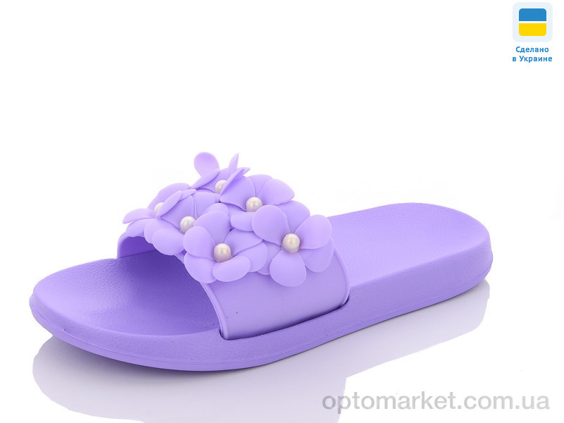 Купить Шльопанці жіночі DS45-7 фіолетовий Demur фіолетовий, фото 1