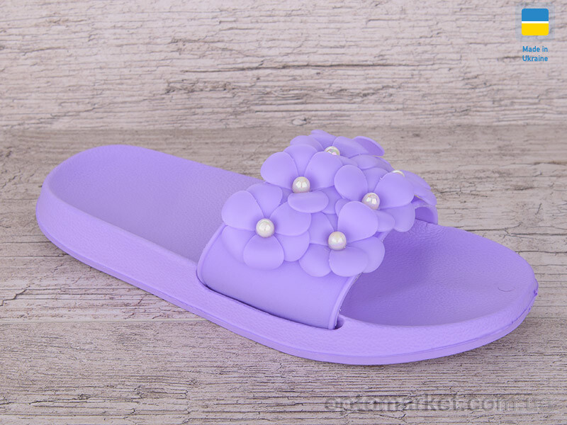 Купить Шльопанці жіночі DS45-7 светло бузковый Demur фіолетовий, фото 2