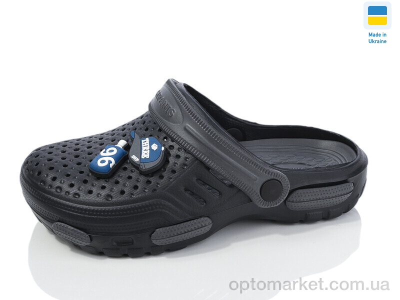 Купить Крокси жіночі DS48 чорний-old Gipanis чорний, фото 1