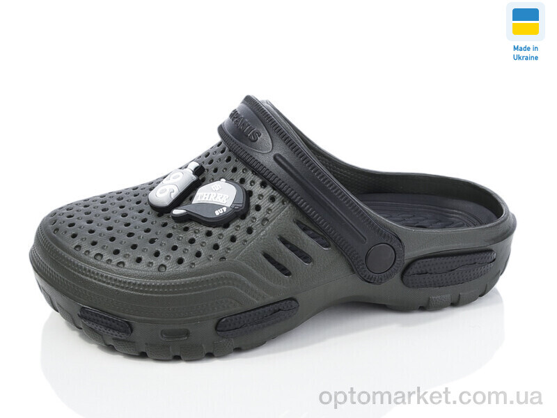 Купить Крокси жіночі DS48 хакі-old Gipanis зелений, фото 1