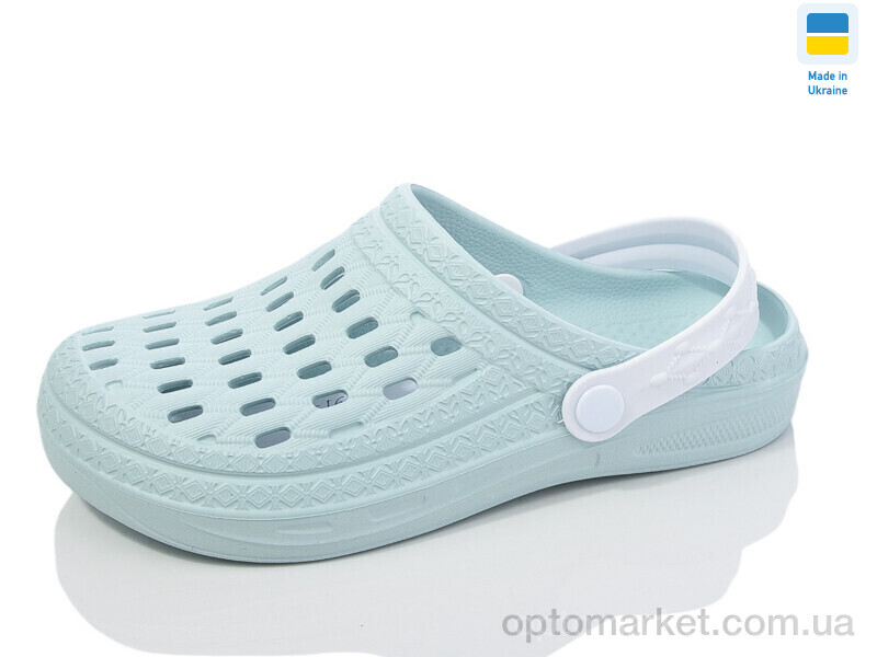 Купить Крокси жіночі DS62 св.бірюза Gipanis зелений, фото 1