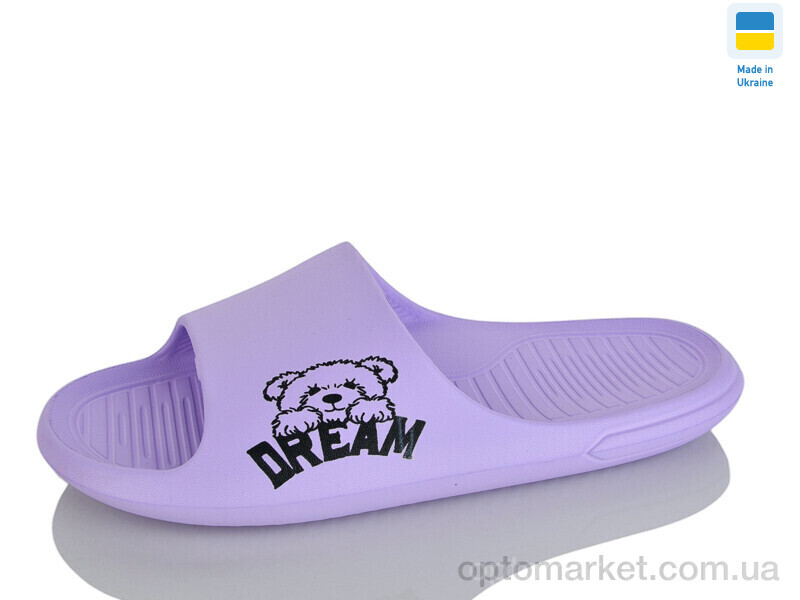 Купить Шльопанці жіночі DS70 бузковий DS фіолетовий, фото 1