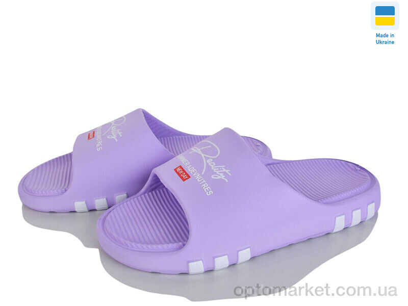 Купить Шльопанці жіночі DS71 бузковий DS фіолетовий, фото 1