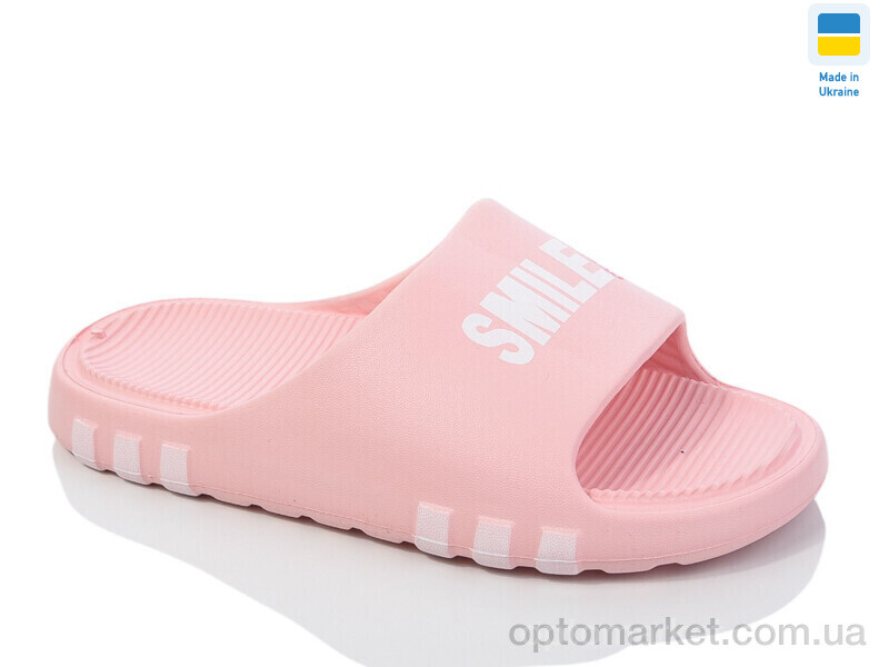 Купить Шльопанці жіночі DS71 персиковий Крок рожевий, фото 1