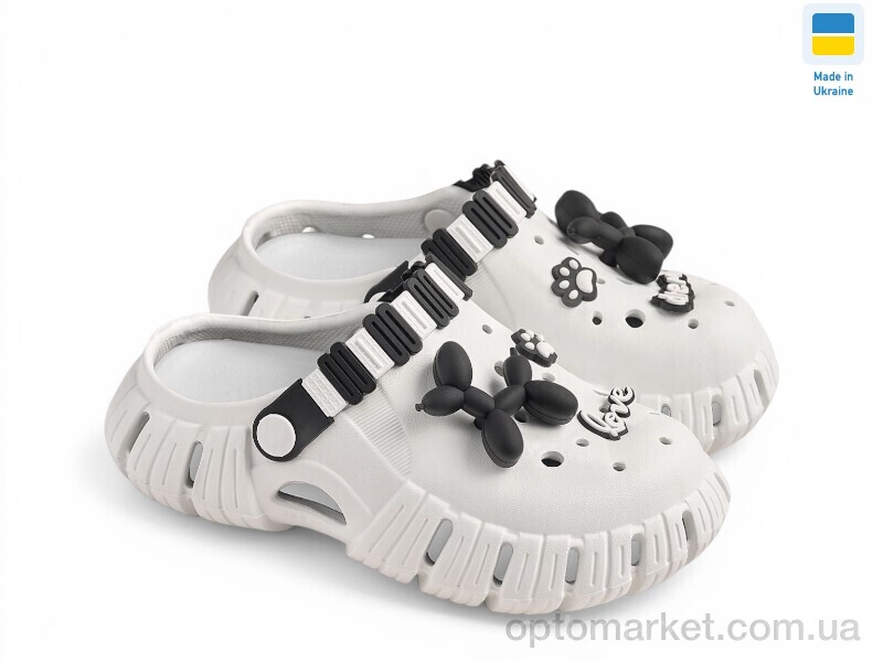 Купить Крокси жіночі DS77 білий Gipanis білий, фото 1