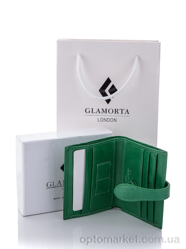 Купить Гаманець чоловічі DV01-10 green Glamorta зелений, фото 3
