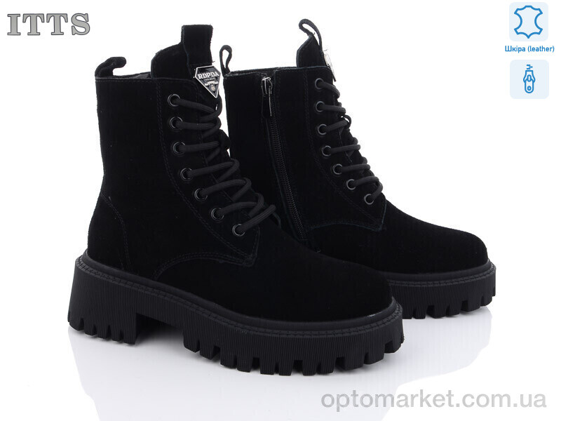 Купить Черевики жіночі DW1014-1 ITTS чорний, фото 1