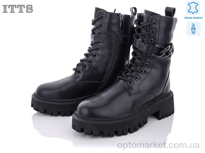Купить Черевики жіночі DW1019-6. ITTS чорний, фото 1
