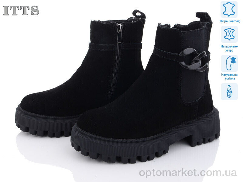 Купить Черевики жіночі DW3507-1 ITTS чорний, фото 1