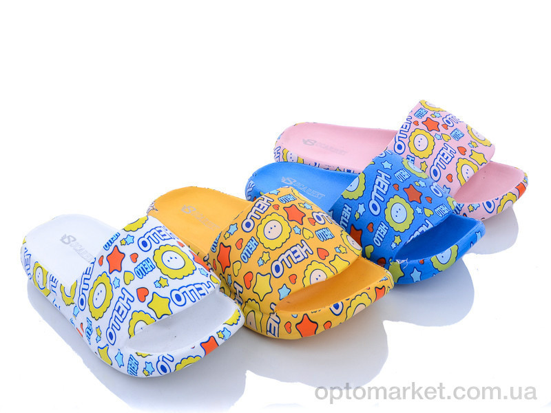 Купить Шльопанці дитячі DW7 mix Scarhet мікс, фото 1