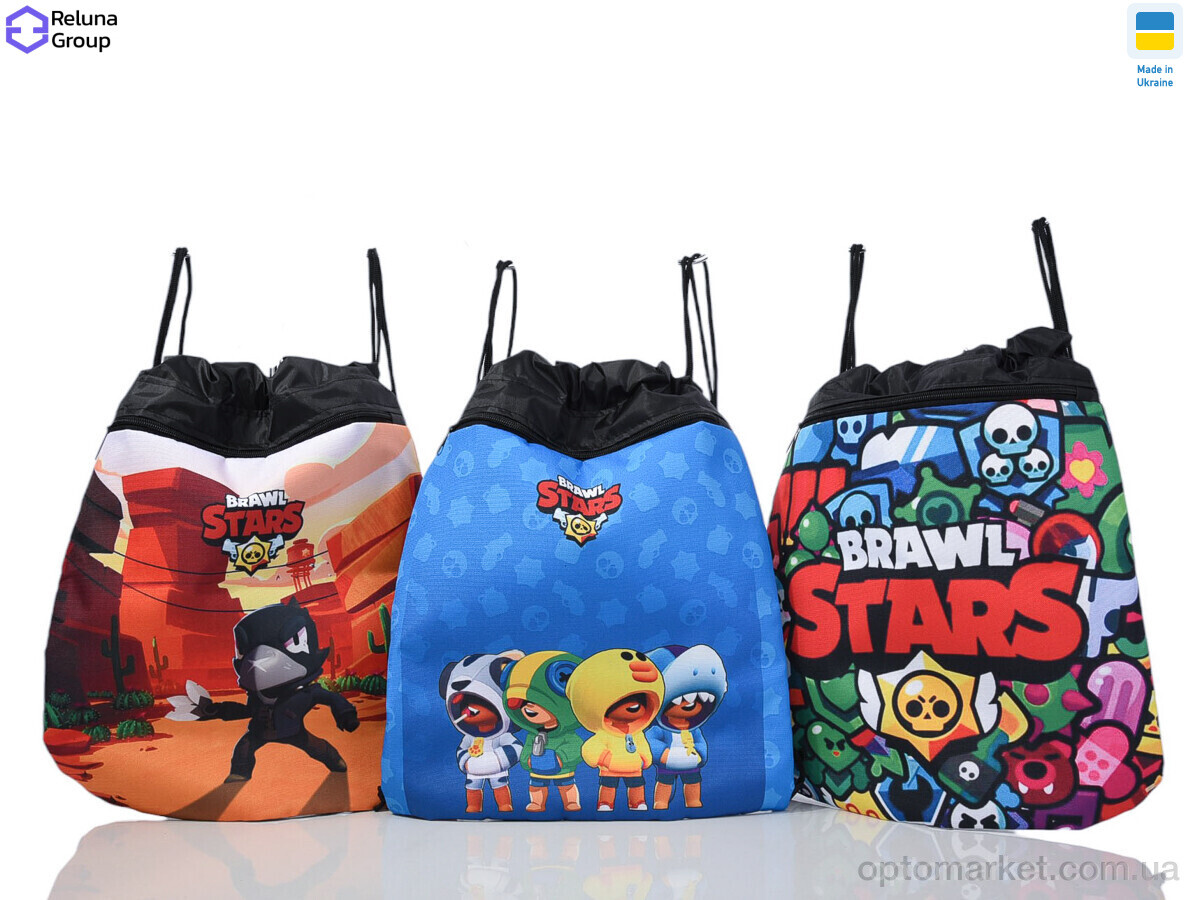 Купить Рюкзак-мішок дитячі DX001-9 mix Reluna Group мікс, фото 1