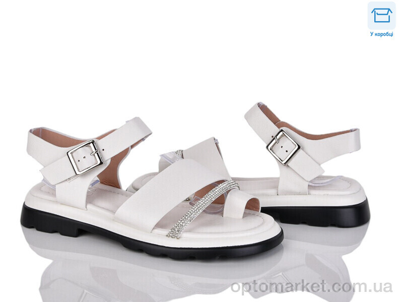 Купить Босоніжки жіночі DZ02-2 PLPS білий, фото 1