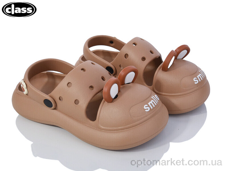 Купить Крокси жіночі E03-2 Wei Wei-Class коричневий, фото 1