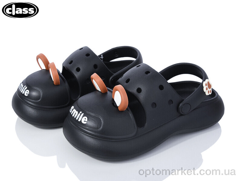 Купить Крокси жіночі E03-4 Wei Wei-Class чорний, фото 1