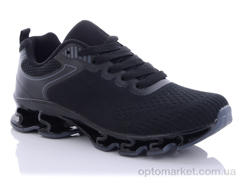 Купить Кросівки жіночі E1229-1 Difeno чорний, фото 1