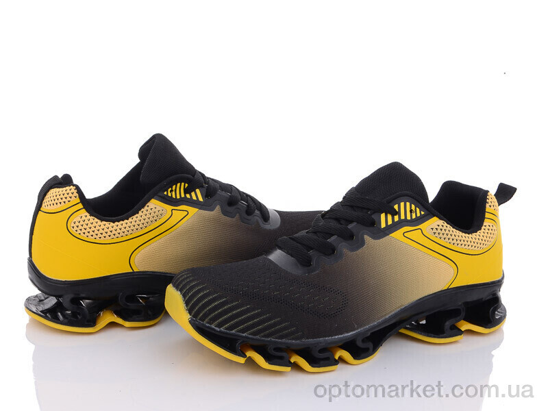 Купить Кросівки жіночі E1229-3 Difeno жовтий, фото 1