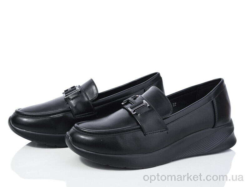 Купить Туфлі жіночі E130-1A Loretta чорний, фото 1