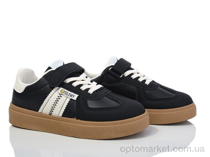 Купить Кросівки дитячі E207-5 Paliament чорний, фото 1