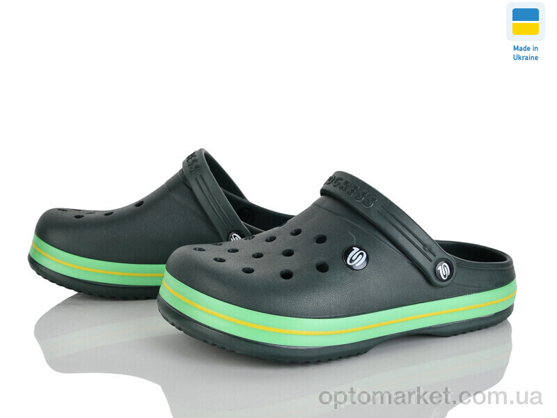 Купить Крокси чоловічі E224 хакі Progress хакі, фото 1