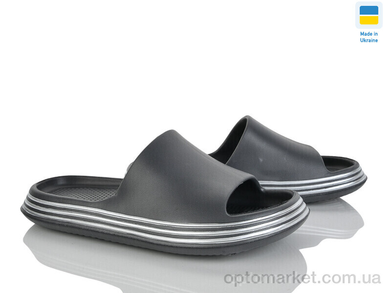 Купить Шльопанці чоловічі E236 графіт Progress графіт, фото 1