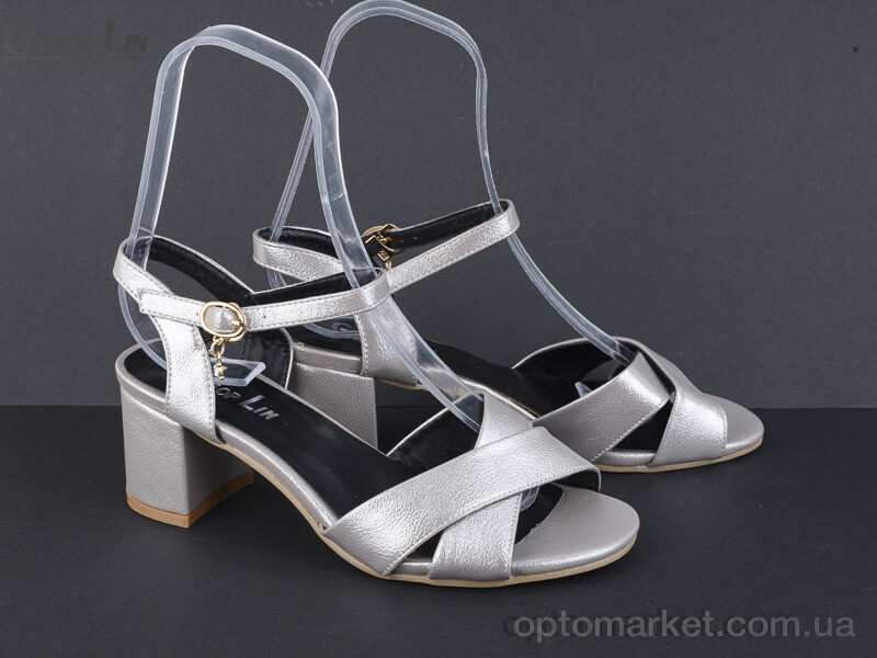 Купить Босоніжки жіночі E238 Gallop Lin сірий, фото 2