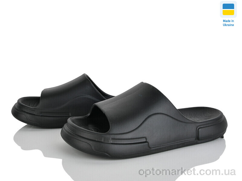 Купить Шльопанці чоловічі E240 чорний Progress чорний, фото 1
