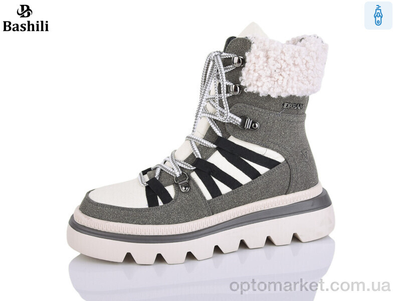 Купить Черевики жіночі E253-14 Башили сірий, фото 1