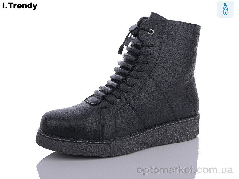 Купить Черевики жіночі E2582-1 Trendy чорний, фото 1