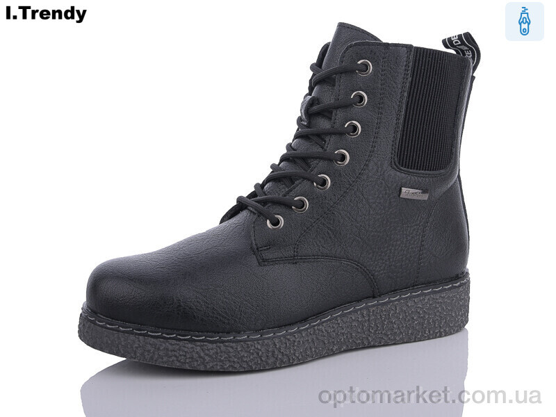 Купить Черевики жіночі E2583-1 Trendy чорний, фото 1