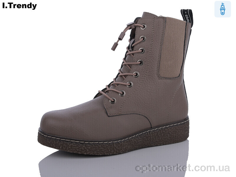 Купить Черевики жіночі E2585-3 Trendy коричневий, фото 1