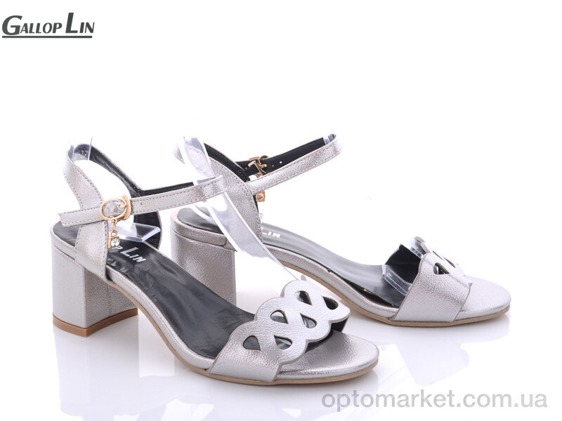 Купить Босоніжки жіночі E266 Gallop Lin сірий, фото 1