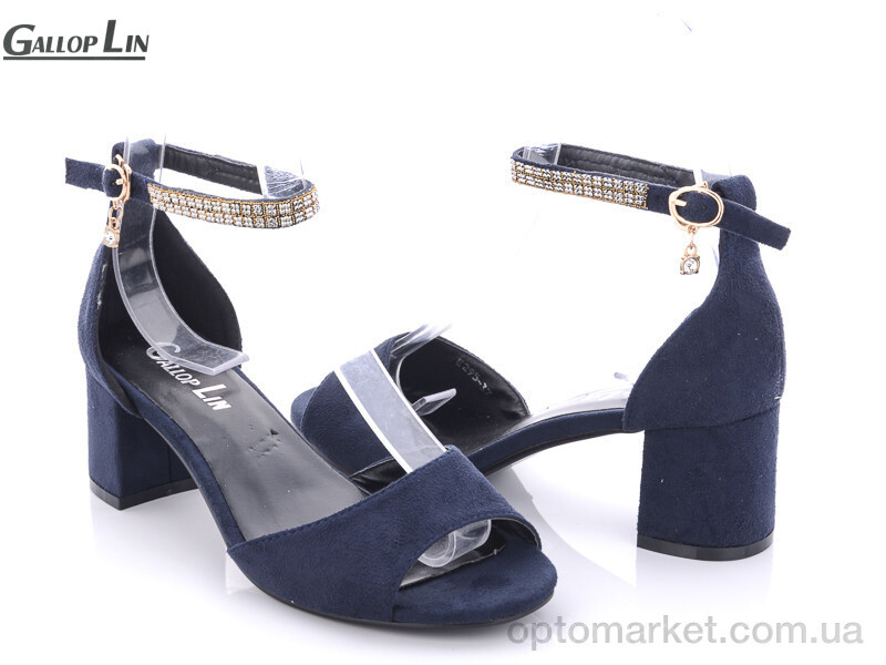 Купить Босоніжки жіночі E295 Gallop Lin синій, фото 1