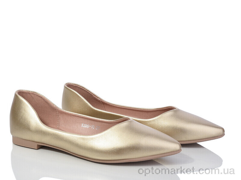 Купить Балетки жіночі E330-10 Loretta золотий, фото 1