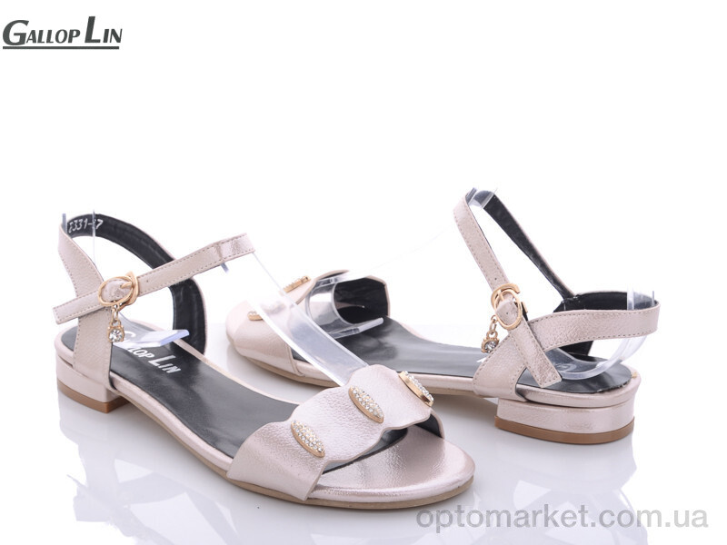 Купить Босоніжки жіночі E331 Gallop Lin рожевий, фото 1