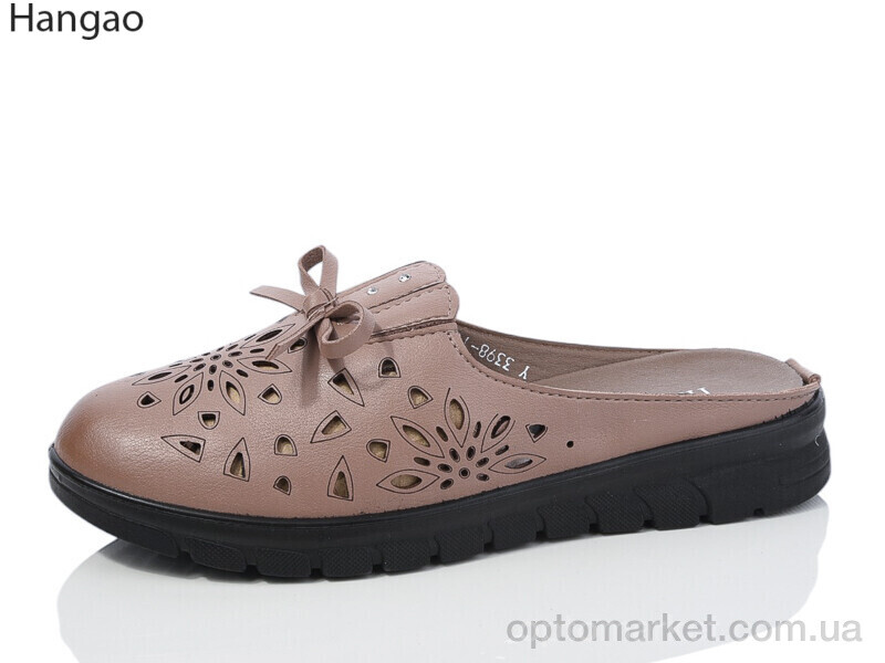 Купить Шльопанці жіночі E3398-11 Hangao коричневий, фото 1