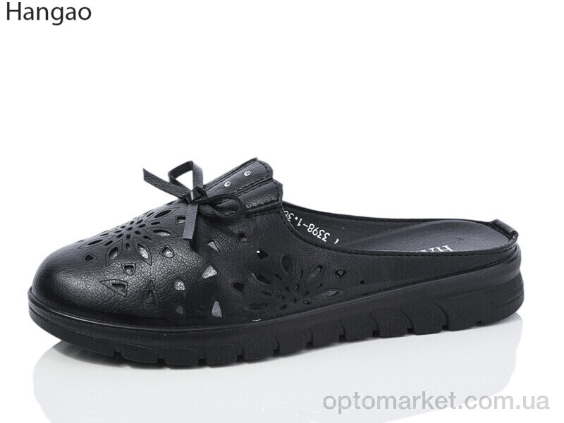 Купить Шльопанці жіночі E3398-1 Hangao чорний, фото 1