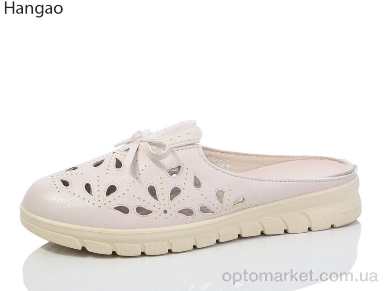 Купить Шльопанці жіночі E3399-6 Hangao бежевий, фото 1