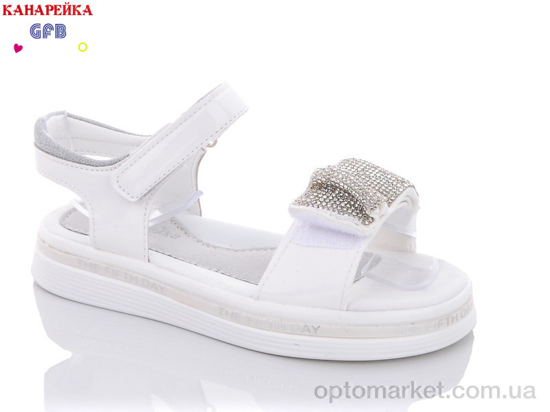 Купить Босоніжки дитячі E3501-5 Канарейка білий, фото 1