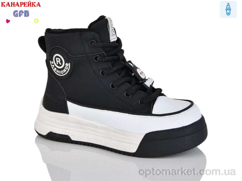 Купить Черевики дитячі E3508-1 GFB-Канарейка чорний, фото 1