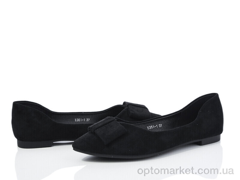 Купить Туфлі жіночі E351-1 Loretta чорний, фото 1