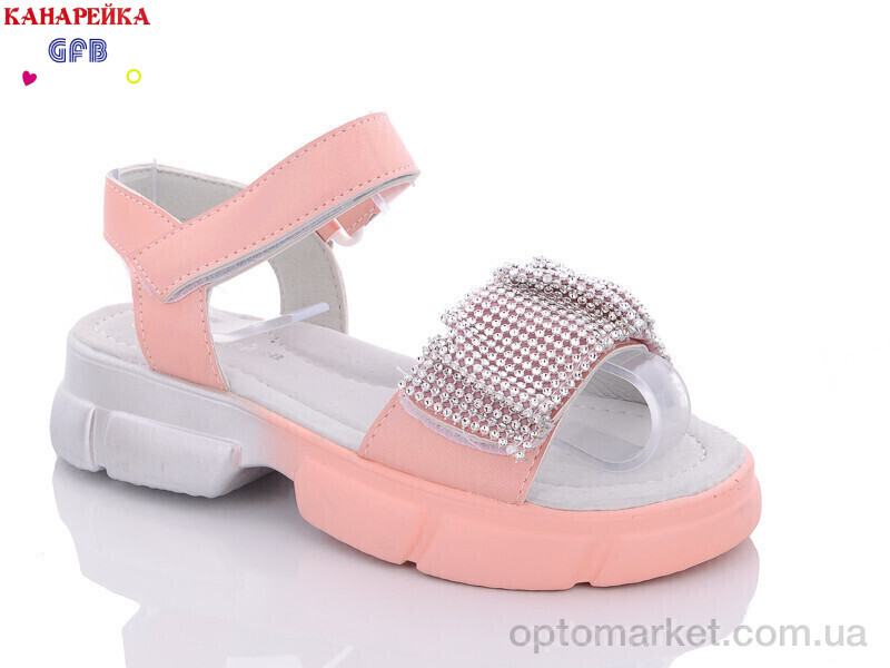 Купить Босоніжки дитячі E3515-5 Канарейка рожевий, фото 1