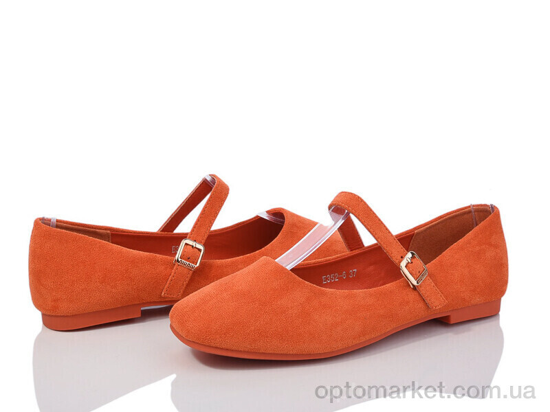 Купить Балетки жіночі E352-6 Loretta помаранчевий, фото 1