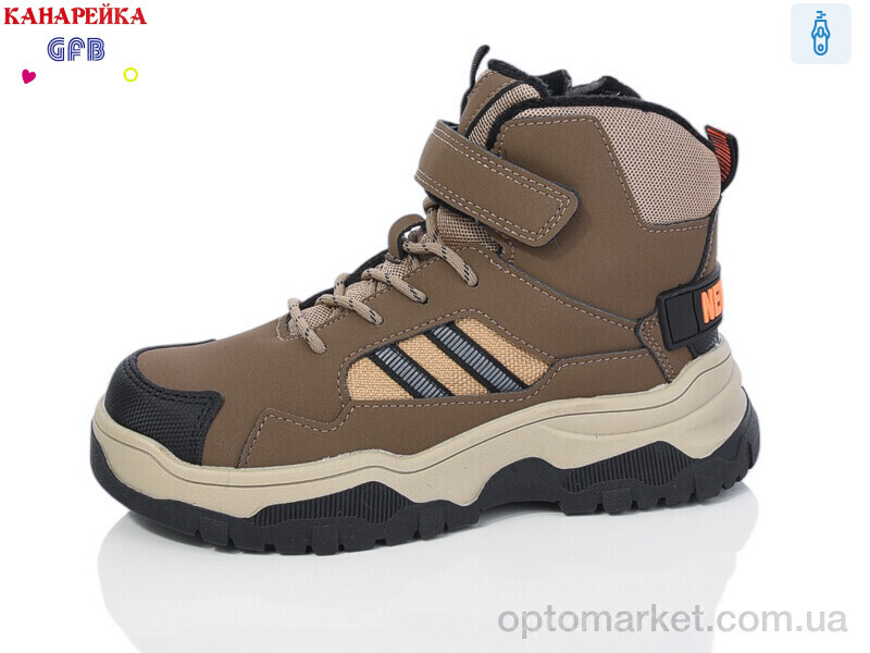 Купить Черевики дитячі E3532-6 GFB-Канарейка коричневий, фото 1