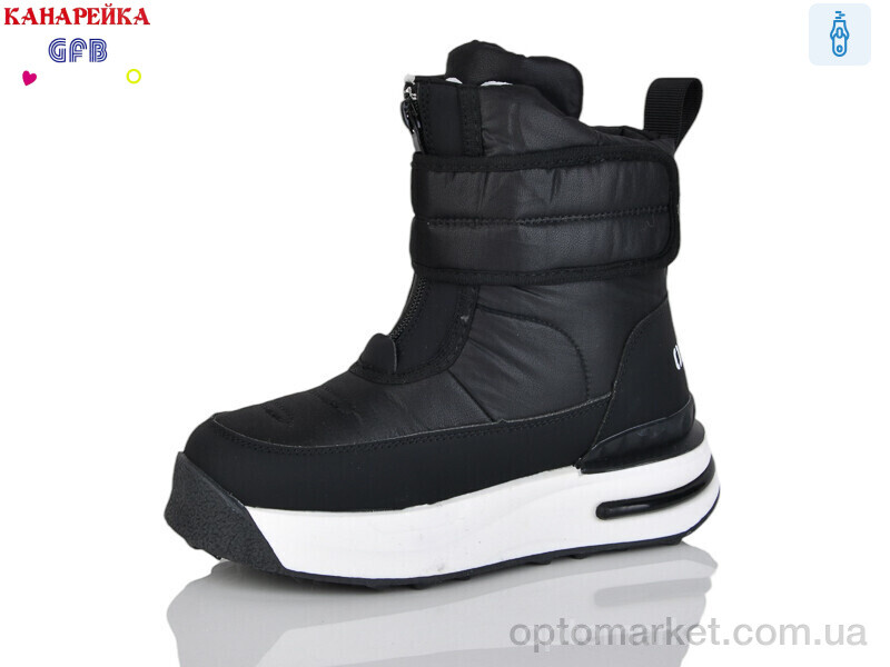 Купить Черевики дитячі E3621-1 GFB-Канарейка чорний, фото 1