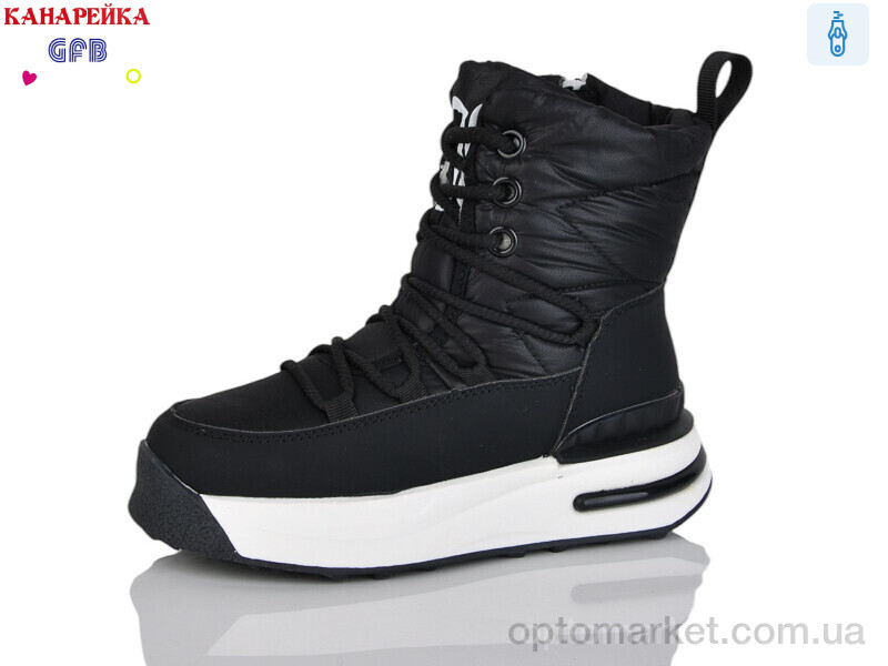 Купить Черевики дитячі E3625-1 GFB-Канарейка чорний, фото 1