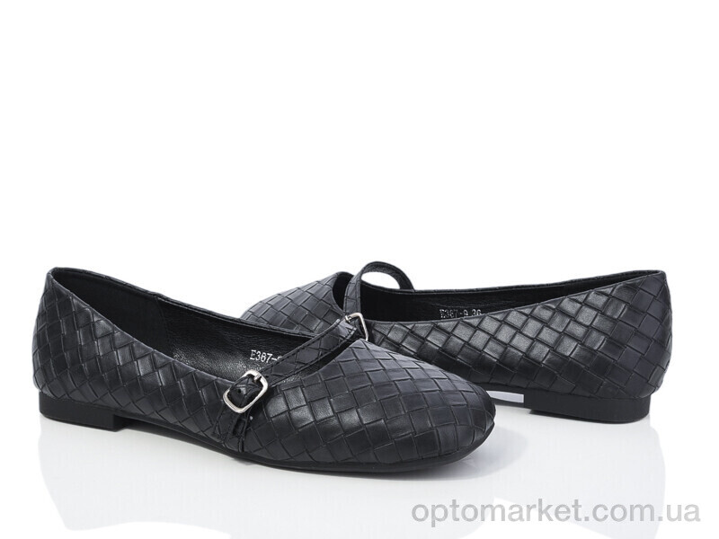 Купить Туфлі жіночі E367-9 Loretta чорний, фото 1