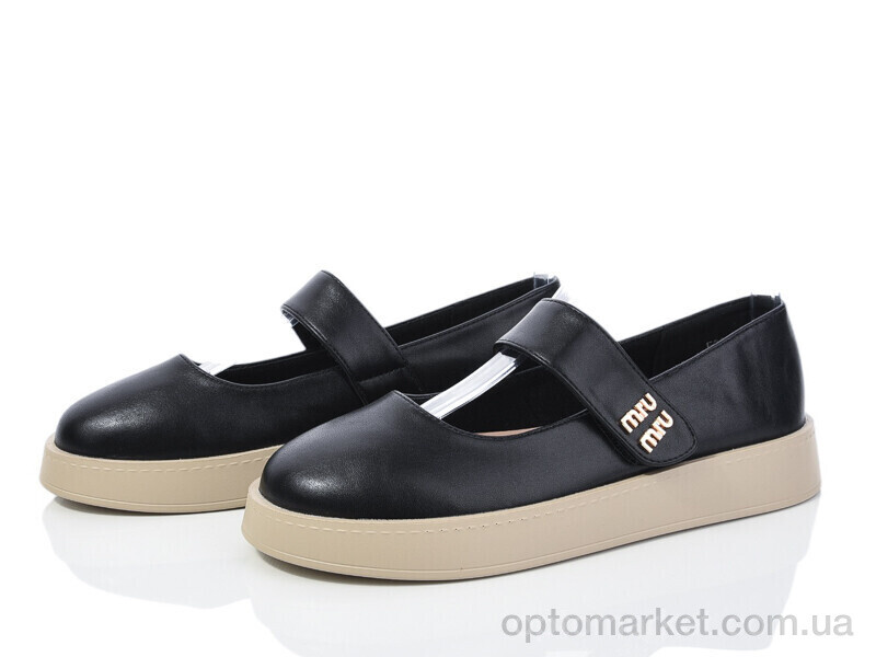 Купить Туфлі жіночі E369-1 Loretta чорний, фото 1