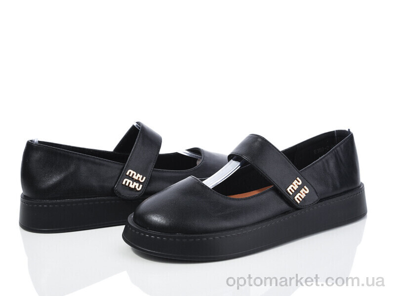 Купить Туфлі жіночі E369-2 Loretta чорний, фото 1