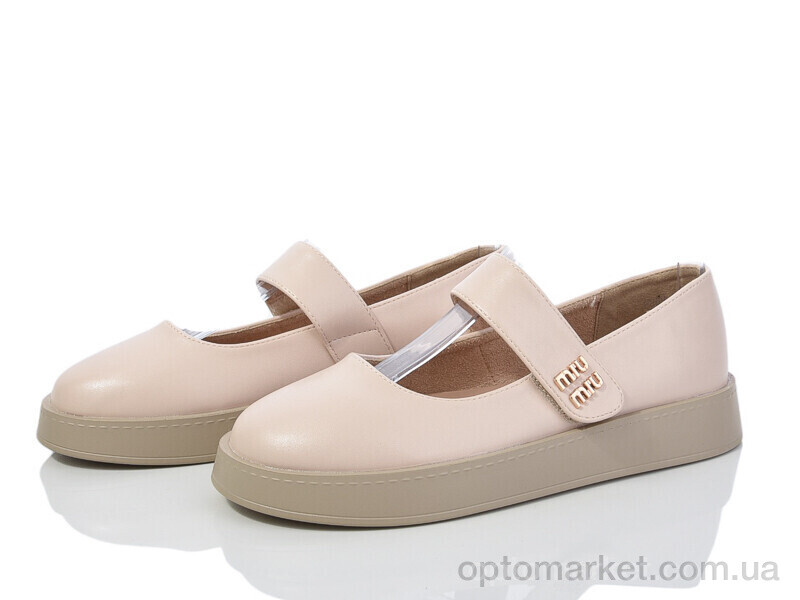 Купить Туфлі жіночі E369-5 Loretta бежевий, фото 1