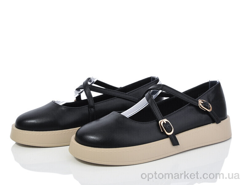 Купить Туфлі жіночі E370-1 Loretta чорний, фото 1